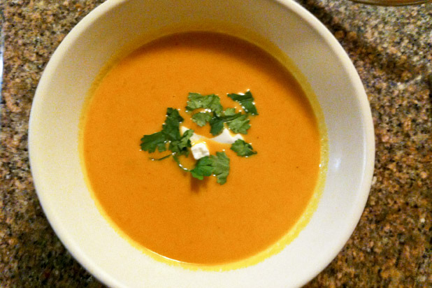 Curried Sweet Potato Soup
