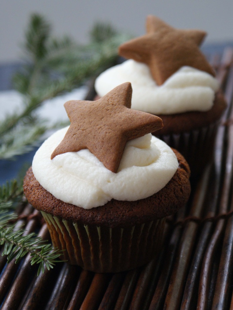 Double Gingerbread Cupcakes 