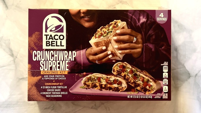 Taco Bell Crunchwrap Supreme Cravings Kit