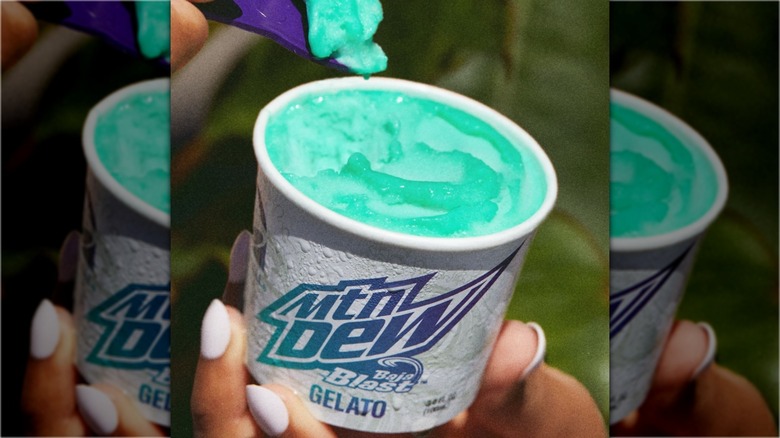 Baja blast gelato