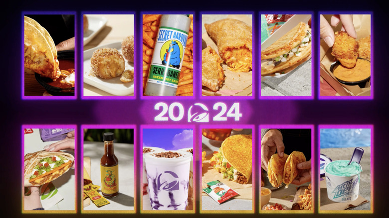 New Taco Bell offerings for 2024