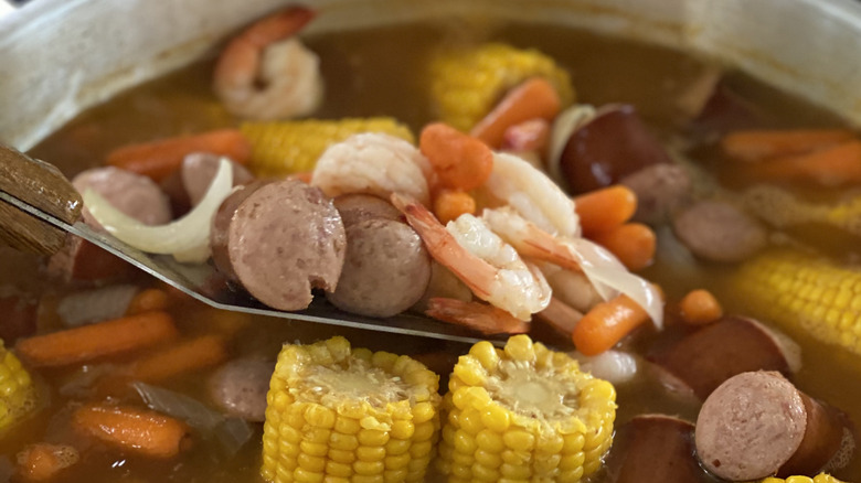 New Orleans shrimp boil