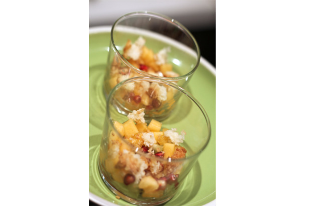 Fruit Cup with Cookie Crumble