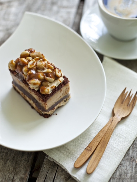 Chocolate Peanut Butter Torte 