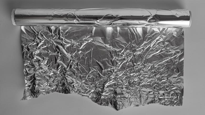 Wrinkled Aluminium Foil Roll