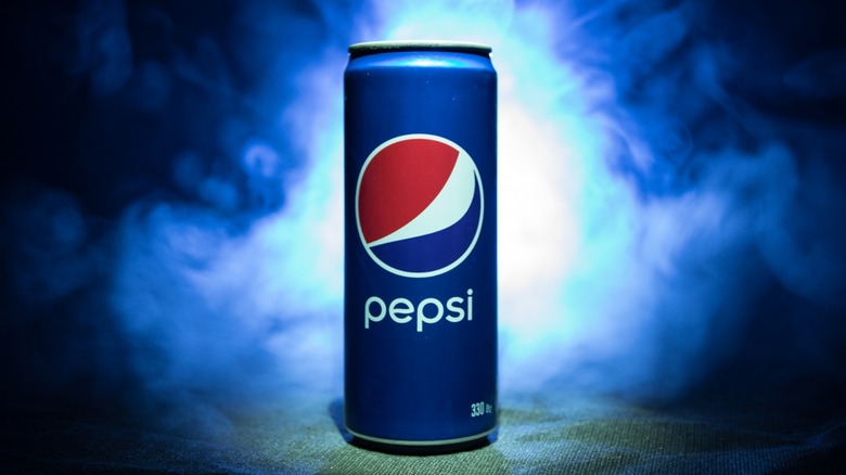 Can of Pepsi soda