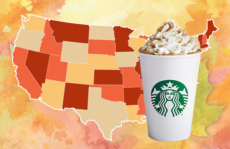 starbucks pumpkin spice latte