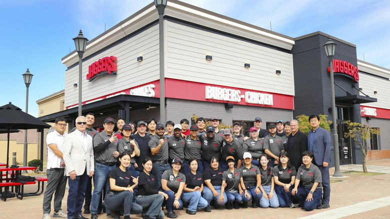 A Jaggers restaurant in South Korea pictured on opening day