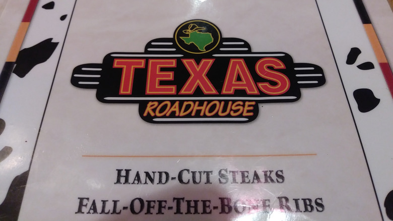 Texas Roadhouse menu