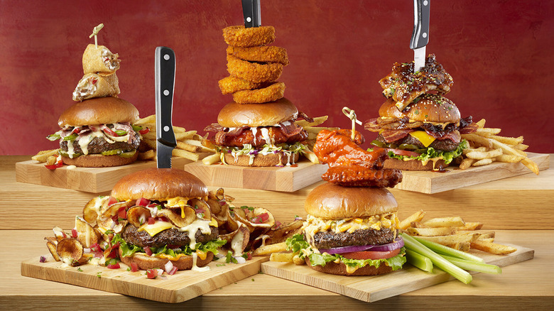 TGI Fridays "Big AF" burgers