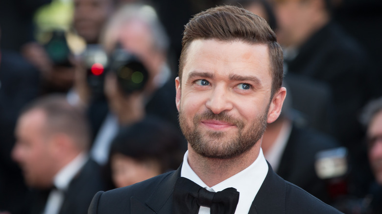 Justin timberlake smiling