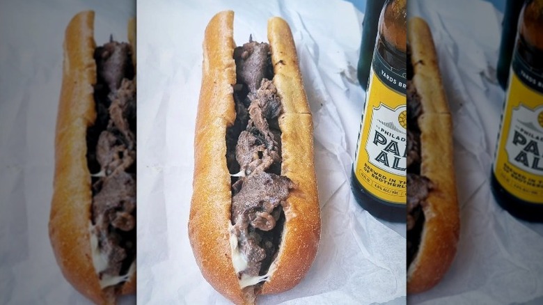 cheesesteak from Campo's