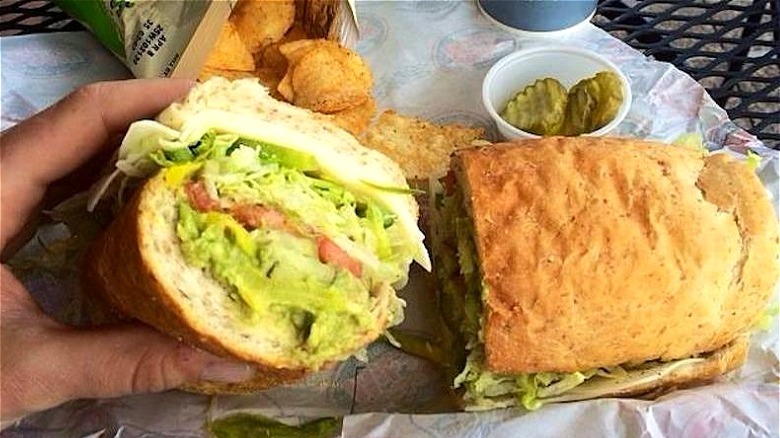 Jersey Mike's The Veggie