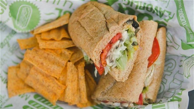 Veggie Guacamole from Quiznos