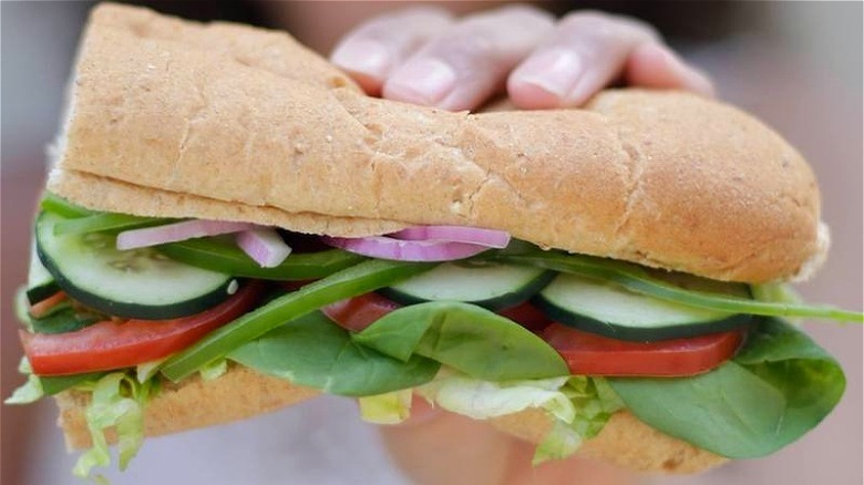 Subway's Veggie Delite