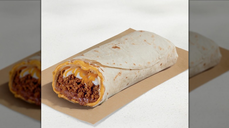 Beefy 5-layer burrito