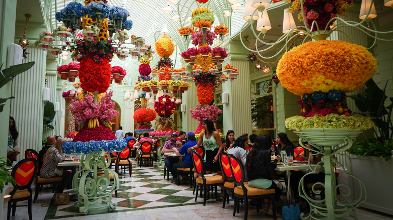 The interior of The Buffet at Wynn