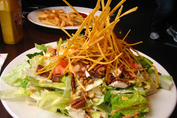 6) Hard Rock Café: Haystack Chicken Salad