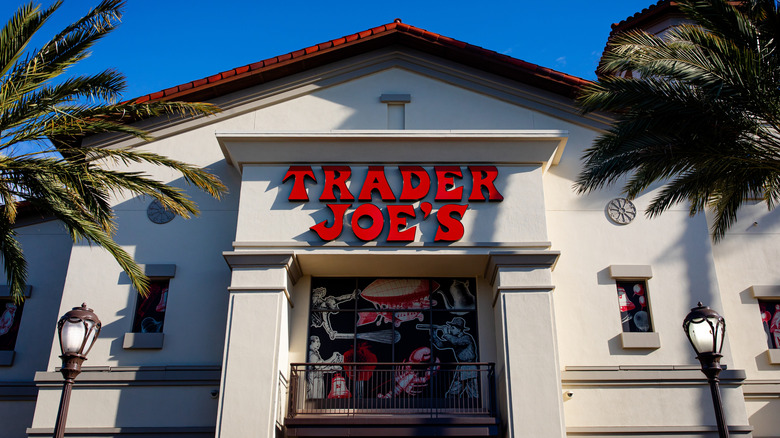 The exterior of a Trader Joe's grocery store