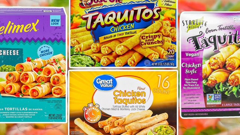 Several taquito brands