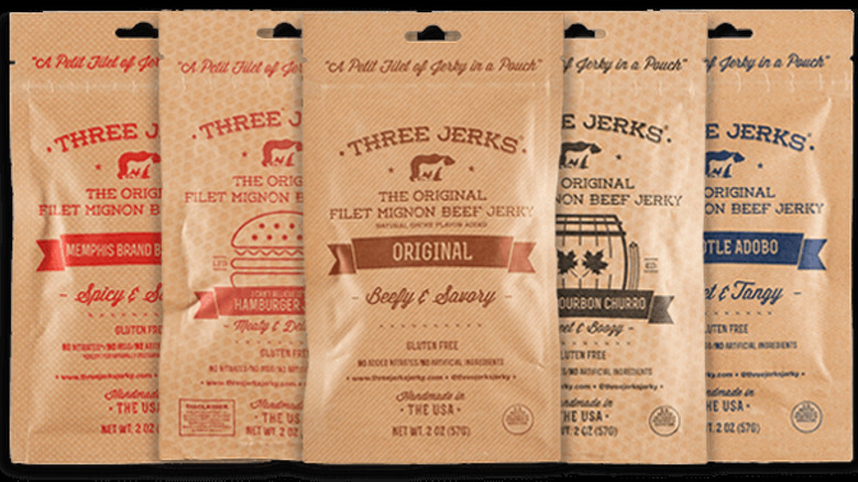 Three Jerks line of products