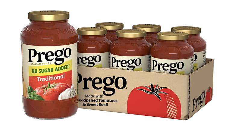 Prego no sugar added traditional sauces