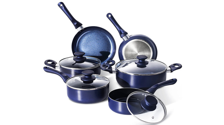 Clockitchen non-stick cookware set