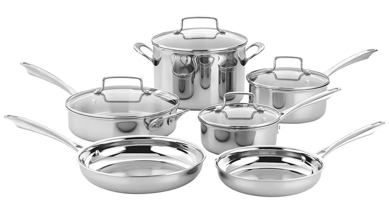 Cuisinart stainless steel cookware set