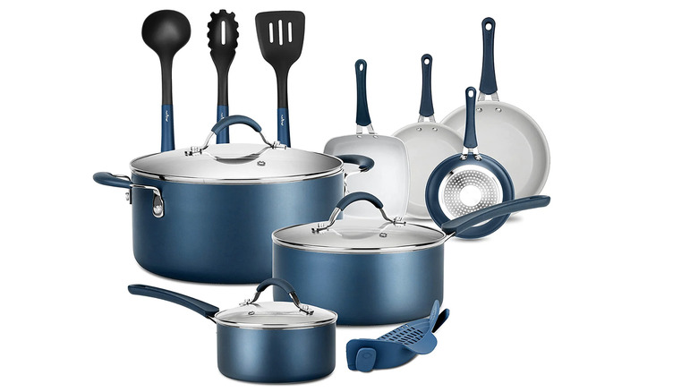 NutriChef non-stick cookware set