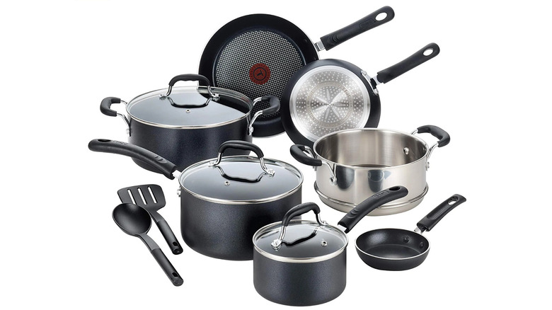 T-fal non-stick cookware set