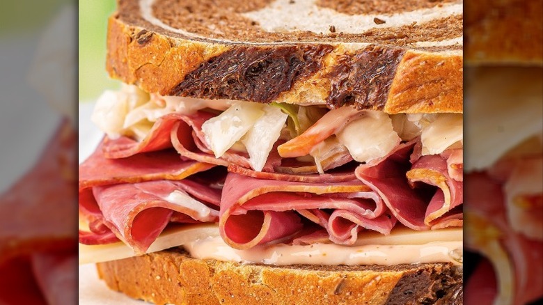 Wegmans corned beef sandwich