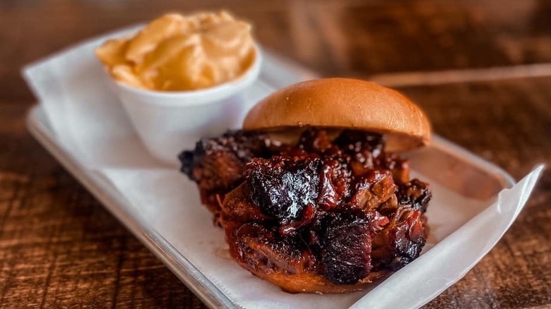 Papa Buck's Brisket Sandwich
