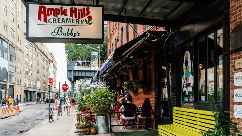 Outside view of Ample Hills