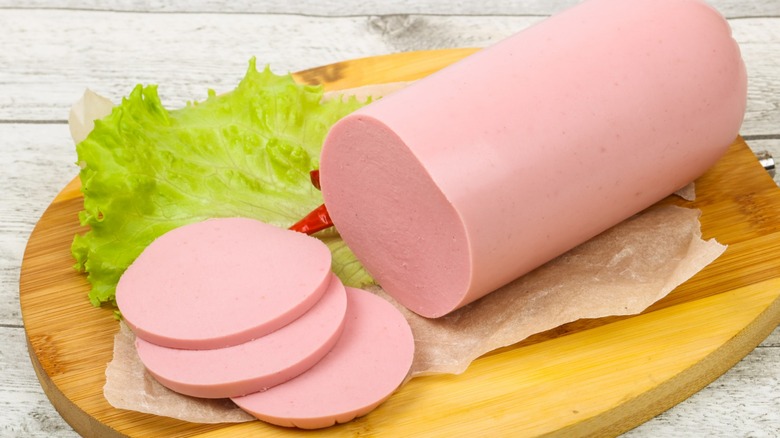 sliced and whole bologna