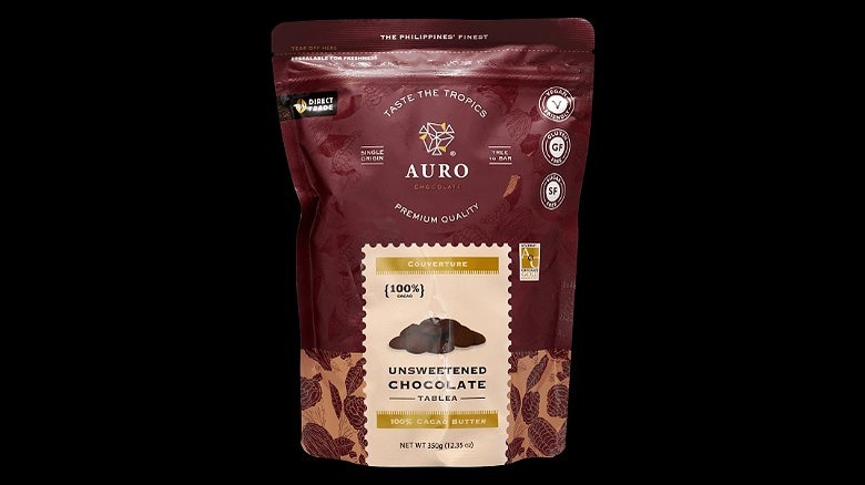 Bag of Auro chocolate
