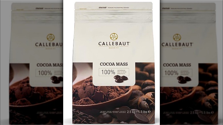 bag of Callebaut chocolate