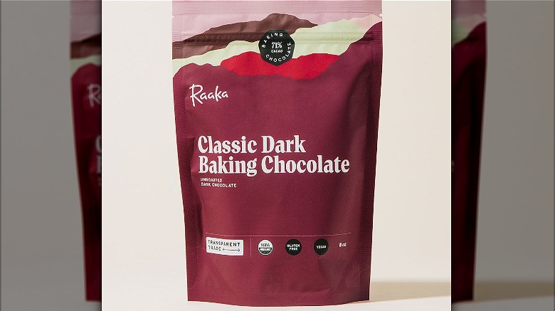 Raaka classic dark baking chocolate