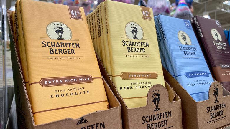 Scharffen Berger chocolate bars