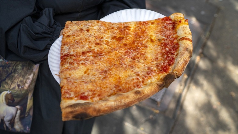 New York City pizza slices