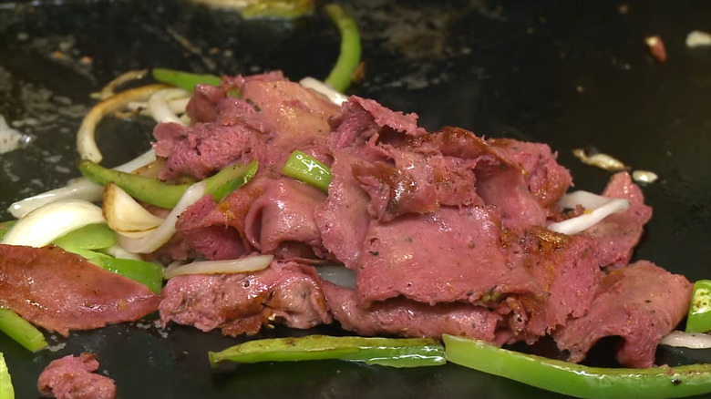 The diner's seitan corned beef