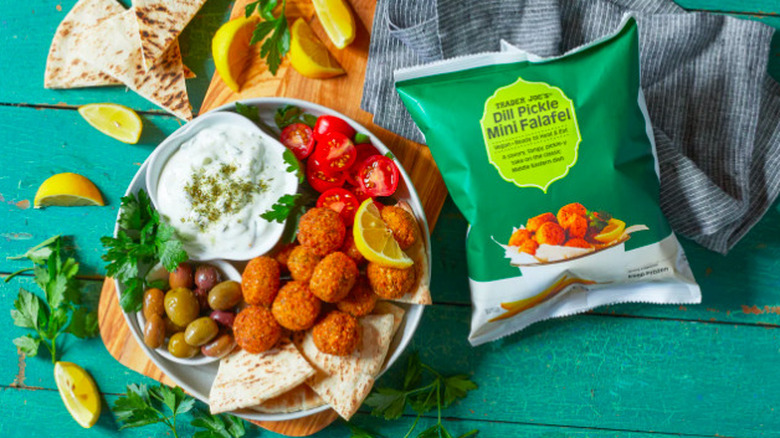 Trader Joe's Dill Pickle Mini Falafel