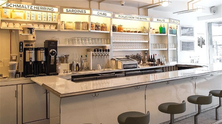 Counter at Russ & Daughters