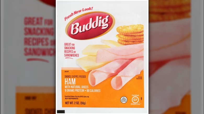Buddig ham in a package