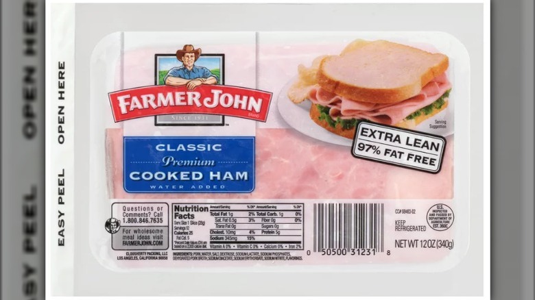 Farmer John ham package