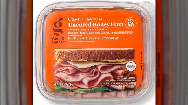 Good & Gather sliced ham