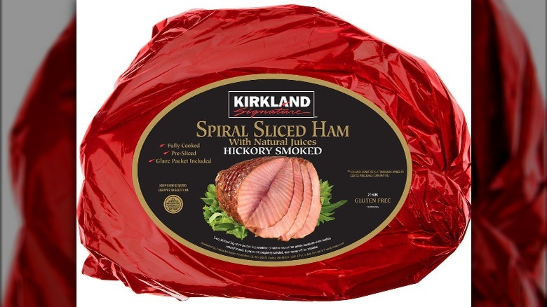 Kirkland Signature Ham in package