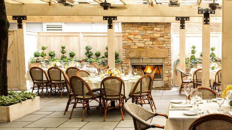 Harvest outdoor patio
