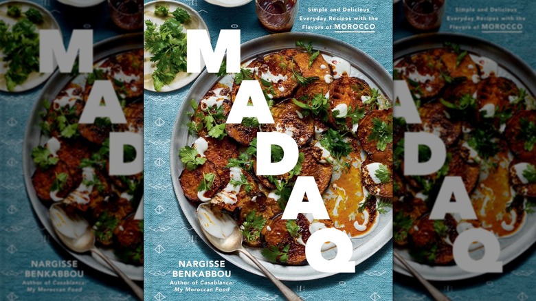 The front cover of "Madaq" by Nargisse Benkabbou