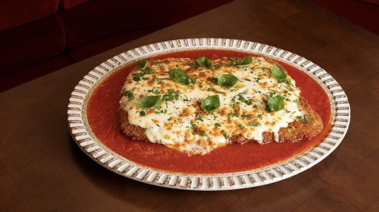 L' Ardente vitello parmigiana dish