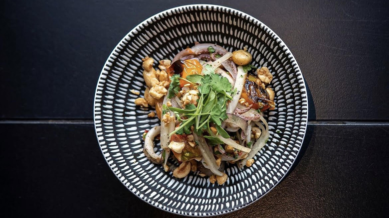 Rooster & Owl Vietnamese papaya salad.